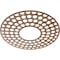 Ekena Millwork Fink Wood Fretwork Pierced Ceiling Medallion, Walnut, 40"OD x 14 1/2"ID x 3/8"T CMWP40X40X0375FFWA - alternate 5
